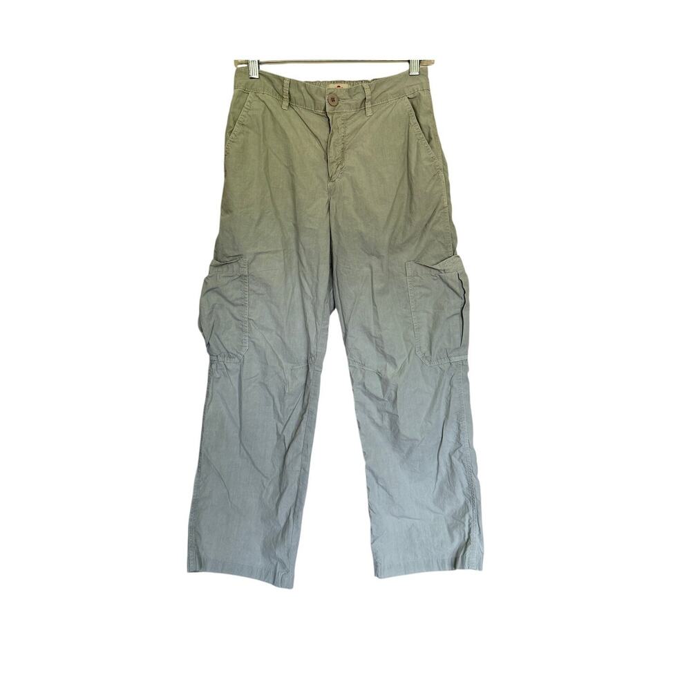 Marine Layer Jo Wide Leg Cargo Pant - Shadow - Size 4